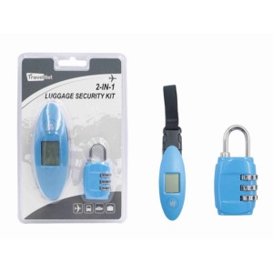 2-In-1 Luggage Security Kit