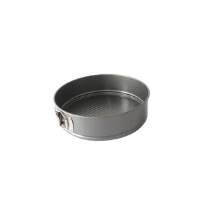 Round cake mold with buckles